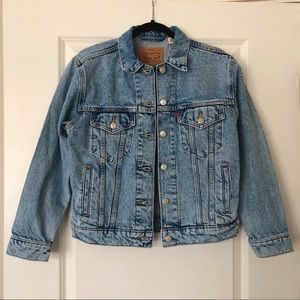Levi’s ex-boyfriend trucker jacket - small